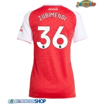 Maglie da calcio Arsenal Martin Zubimendi #36 Prima Maglia Femminile 2025-26 Manica Corta